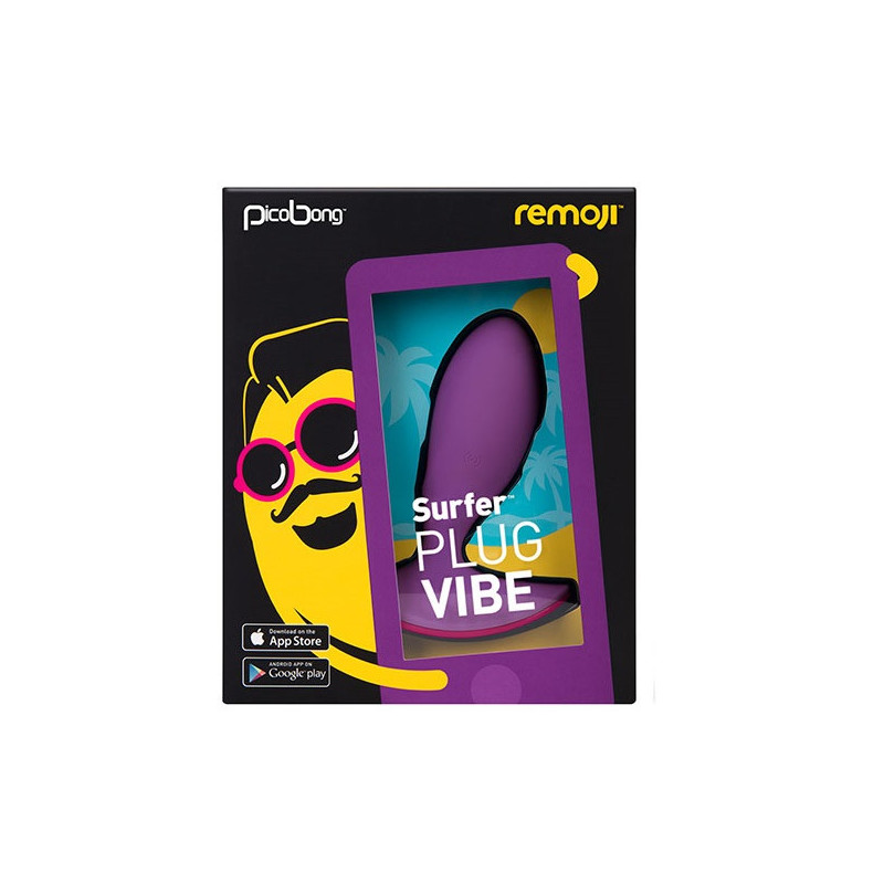 Vibrateur violet de prise de surfer