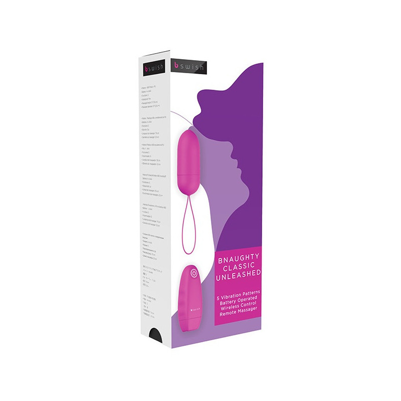Bnaughty Unleashed Classic Oeuf Cerise