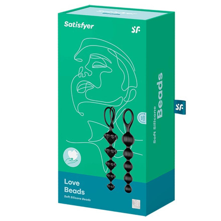 Satisfyer Set Chaînes Anales Noir