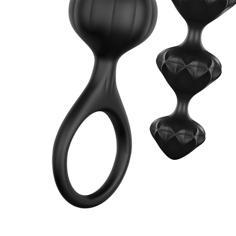 Satisfyer Set Chaînes Anales Noir