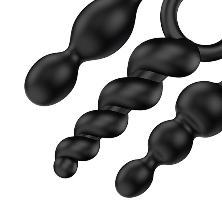Kit Satisfyer Plugs Anaux Noir