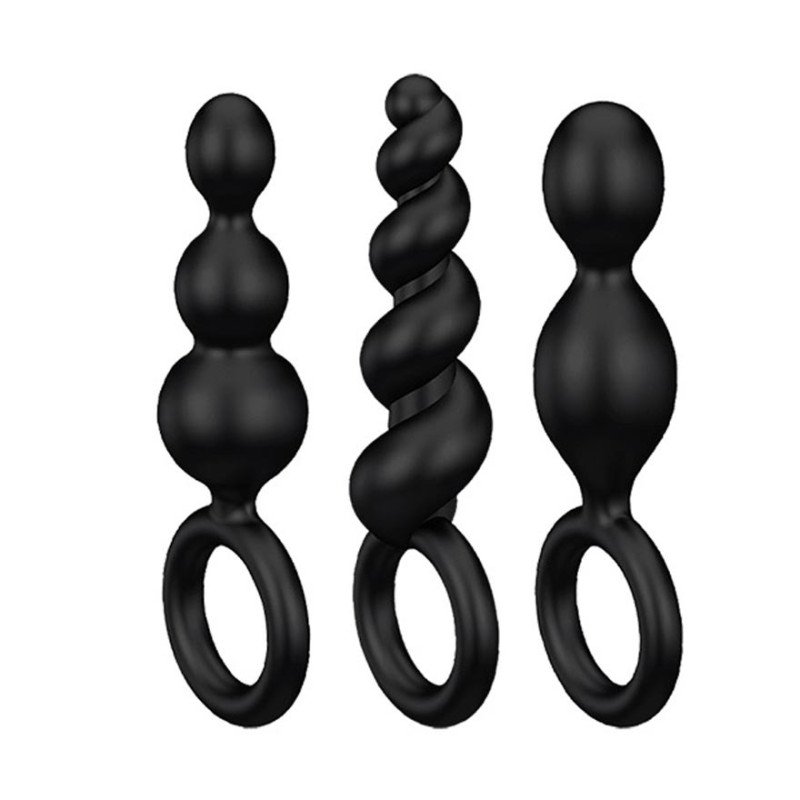 Kit Satisfyer Plugs Anaux Noir