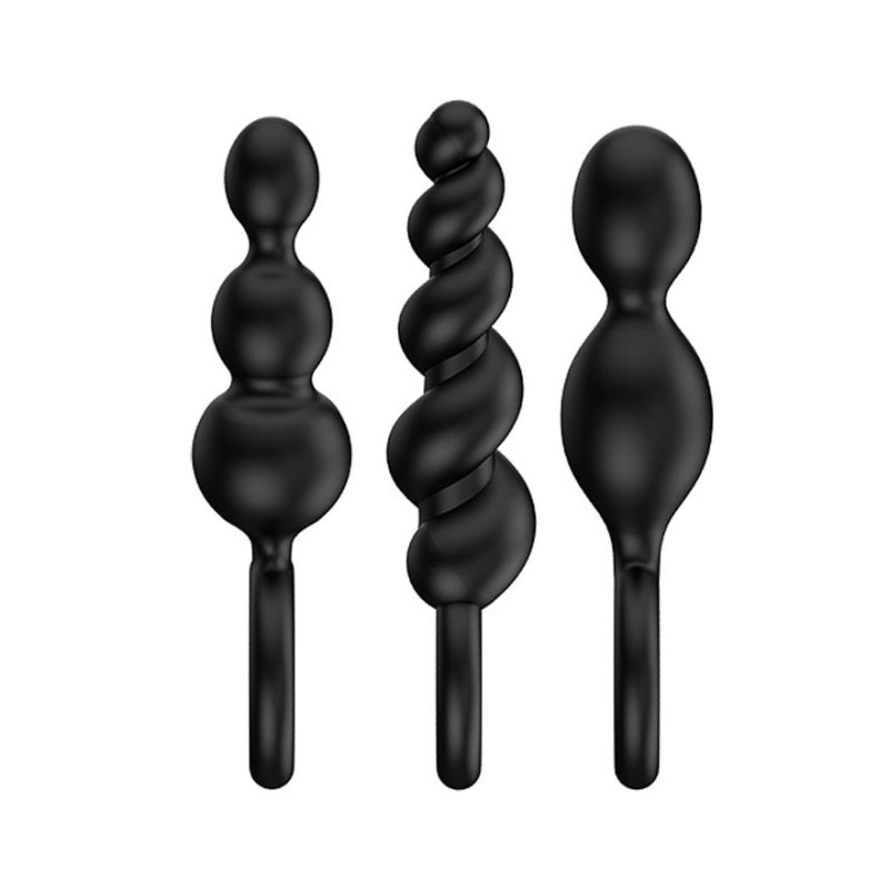 Kit Satisfyer Plugs Anaux Noir