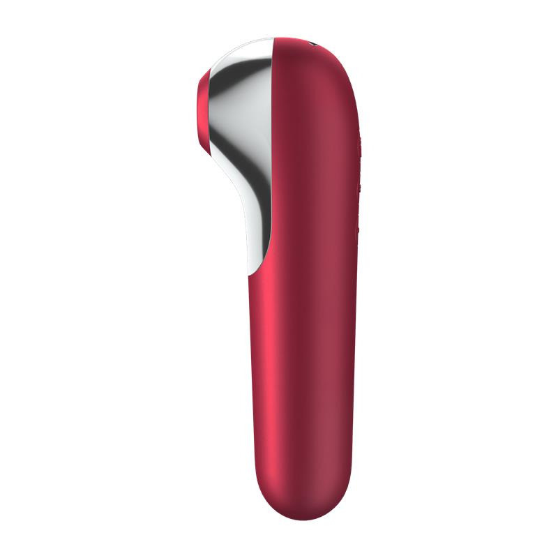 Satisfyer Dual Love Vibromasseur et Stimulateur Rouge