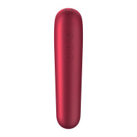 Satisfyer Dual Love Vibromasseur et Stimulateur Rouge