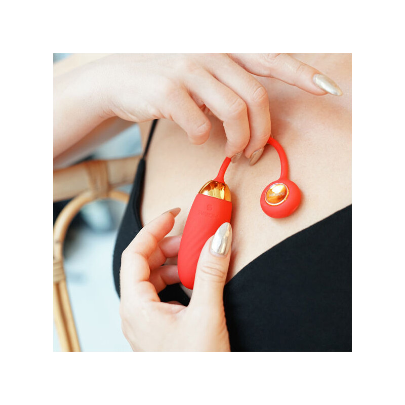 Oeuf Vibrant Elle Neo Rouge avec App