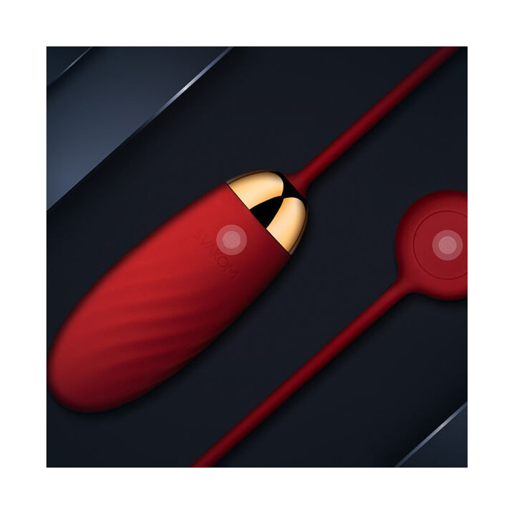 Oeuf Vibrant Elle Neo Rouge avec App