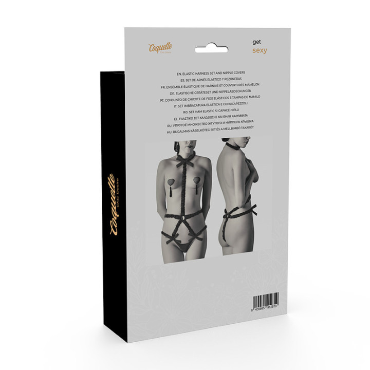 Ensemble de Lingerie avec Cache-tétons Deluxe