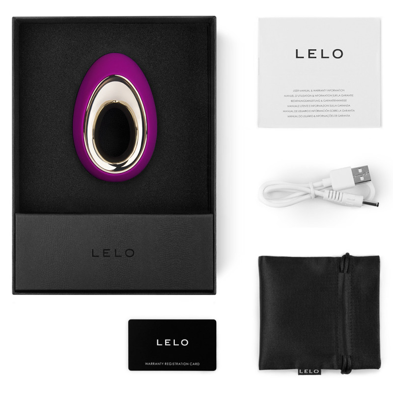 Vibrateur de logo lelo Alia Rose profond