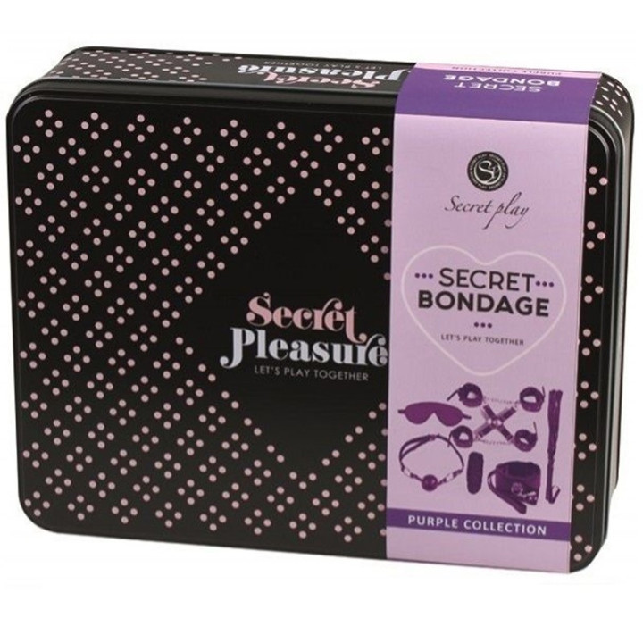 Set Bondage 8 Pièces Violet