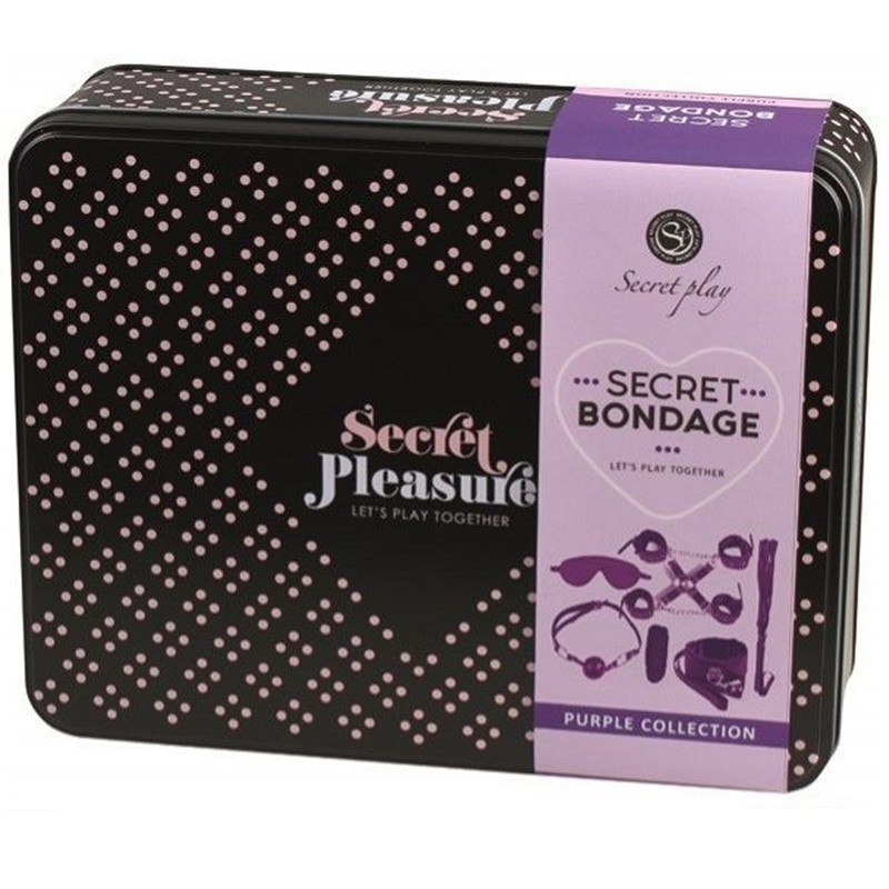 Set Bondage 8 Pièces Violet