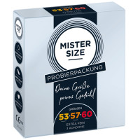 Pack Mister Size 53-57-60 mm 3 Uts