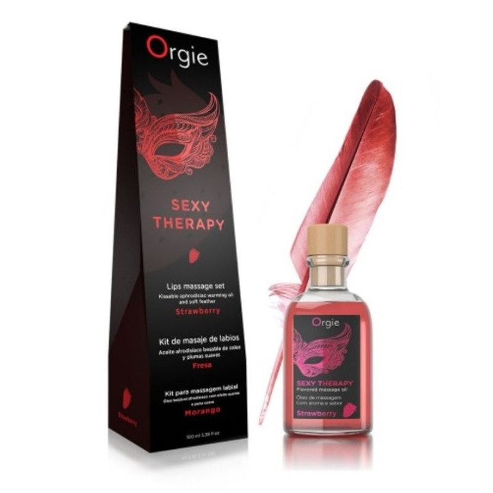 Kit de Massage des Lèvres Fraise