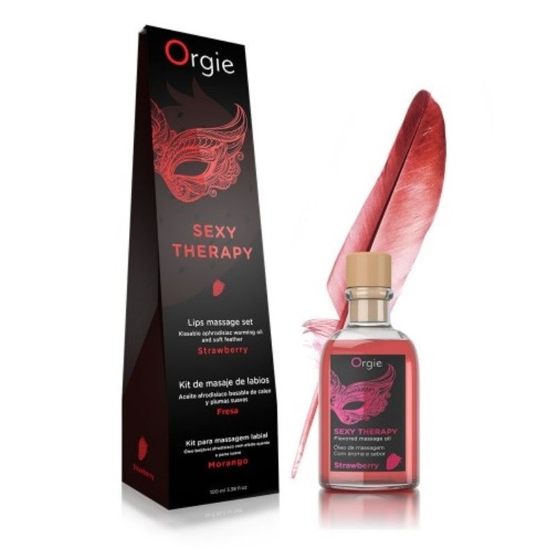 Kit de Massage des Lèvres Fraise