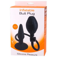 Butt Plug Gonflable S Noir