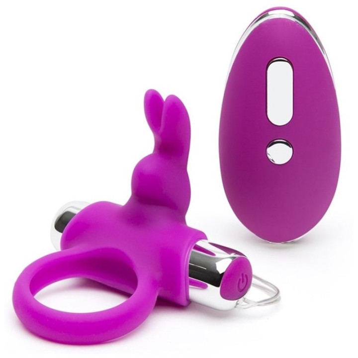 Anneau Vibrant Télécommandé Lilas
