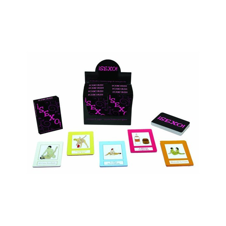 Jeu de Cartes avec des Positions Sexuelles Sexe