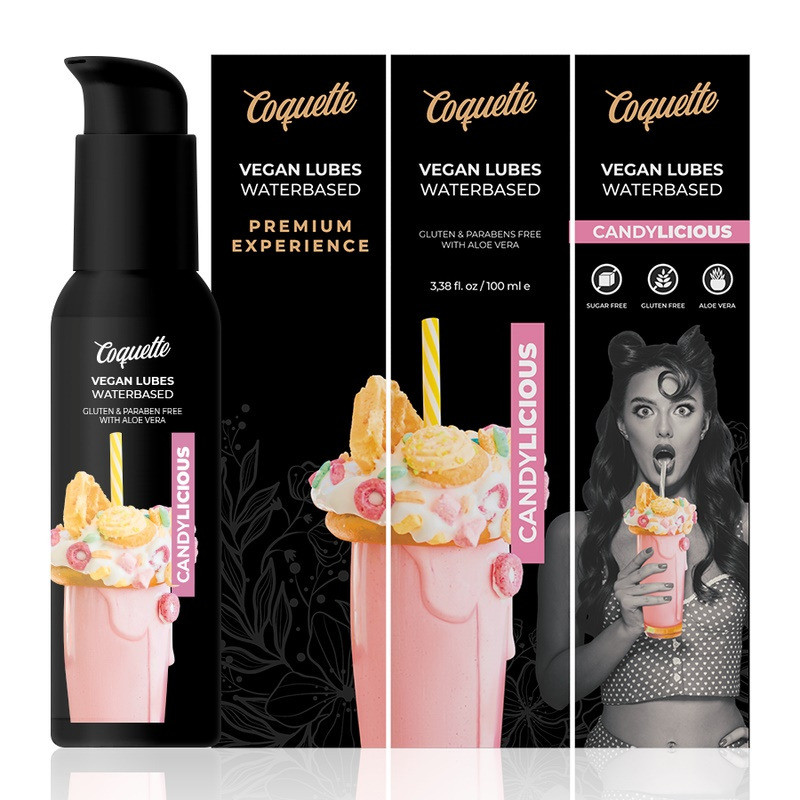 Candylicious Lubrifiant Végétalien 100 ml