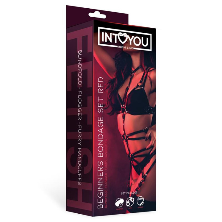 Set Bondage Débutants Rouge