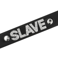 Choker Cuir Végétalien Slave