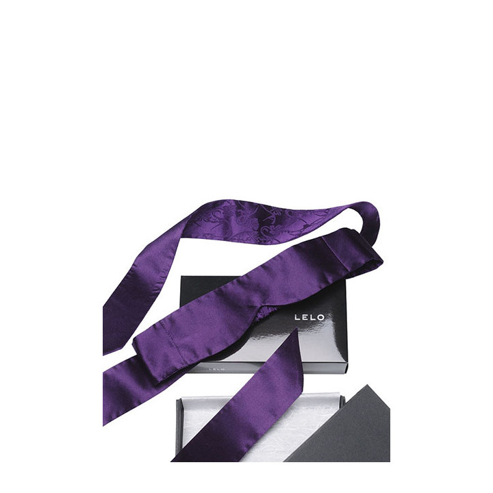 Bande de soie lilas LELO le œil intime