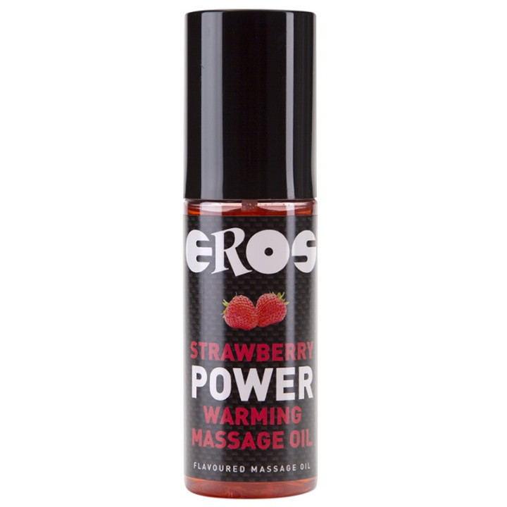 Strawberry Power Huile de Massage à Chaleur 100 ml
