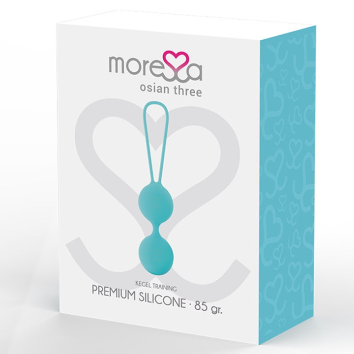 Turquoise de silicone Amoressa Osian trois Premium