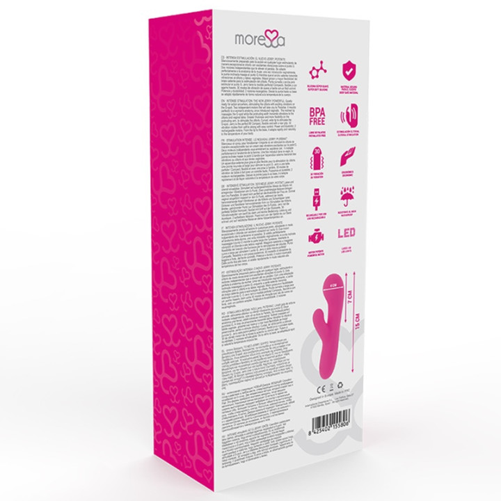 Vibromasseur Jerry Premium Silicone Rechargeable