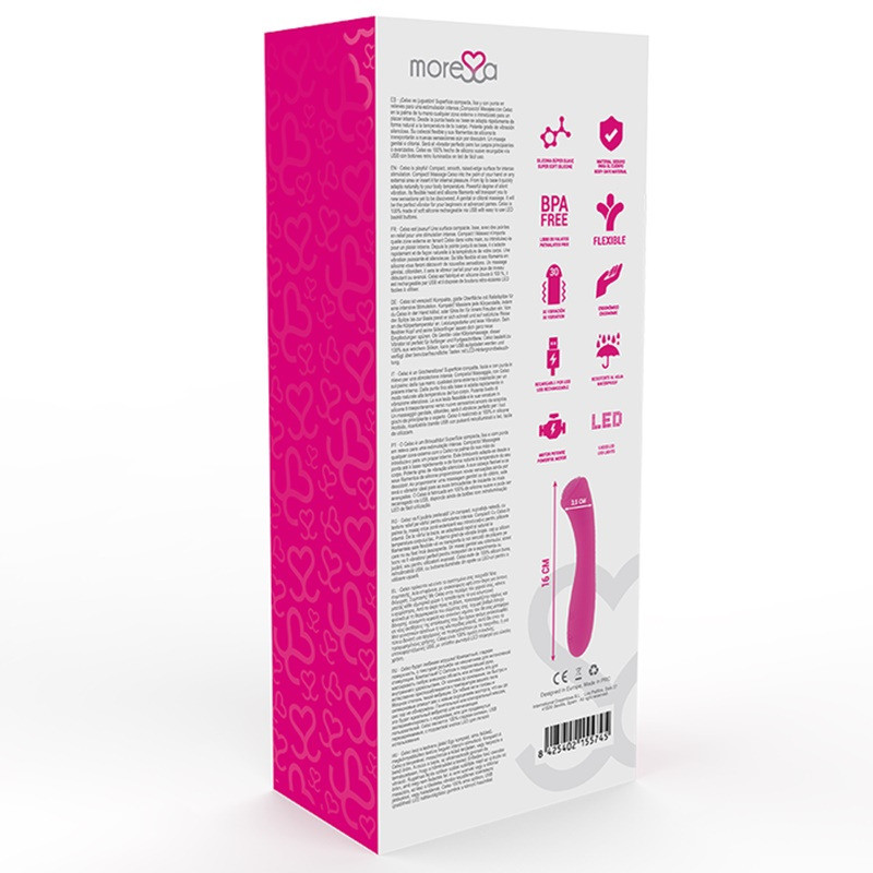Celso Premium Silicone Rechargeable Rose