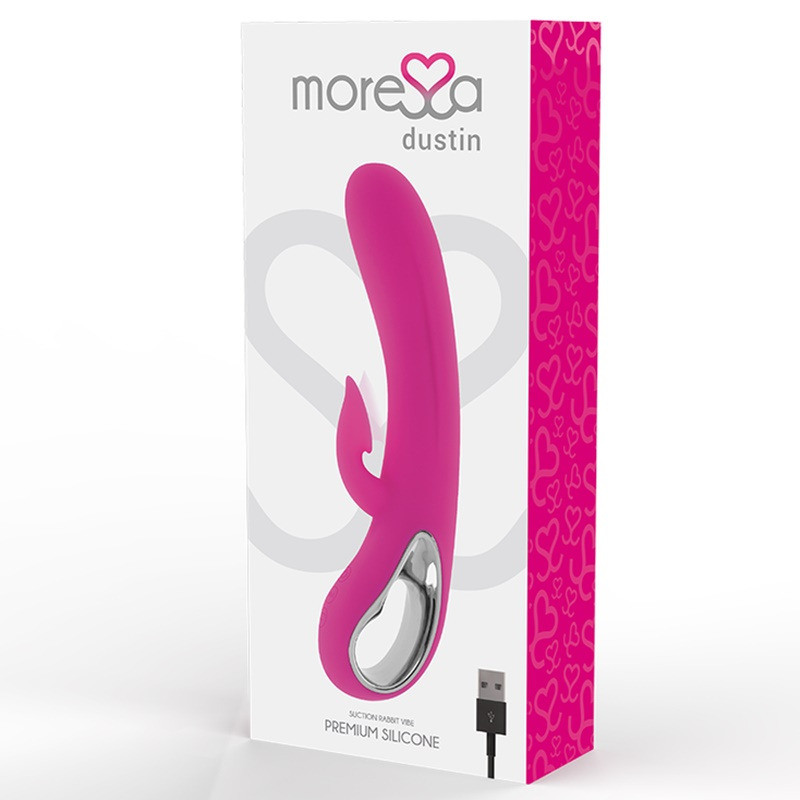 Silicone rechargeable de vibrateur Dustin Bunny Premiul