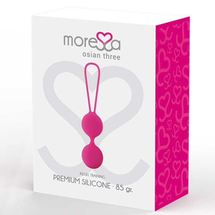 Silicone Osian trois Premium rose boules