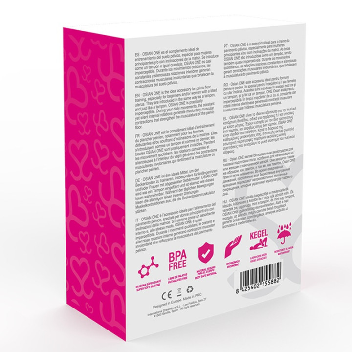 Silicone balle Osian qu’une seule prime rose