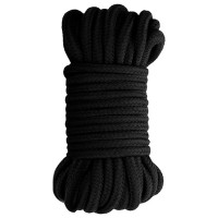Corde de Bondage Epaisse 10 m Noir
