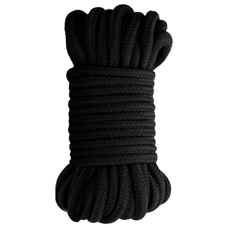 Corde de Bondage Epaisse 10 m Noir