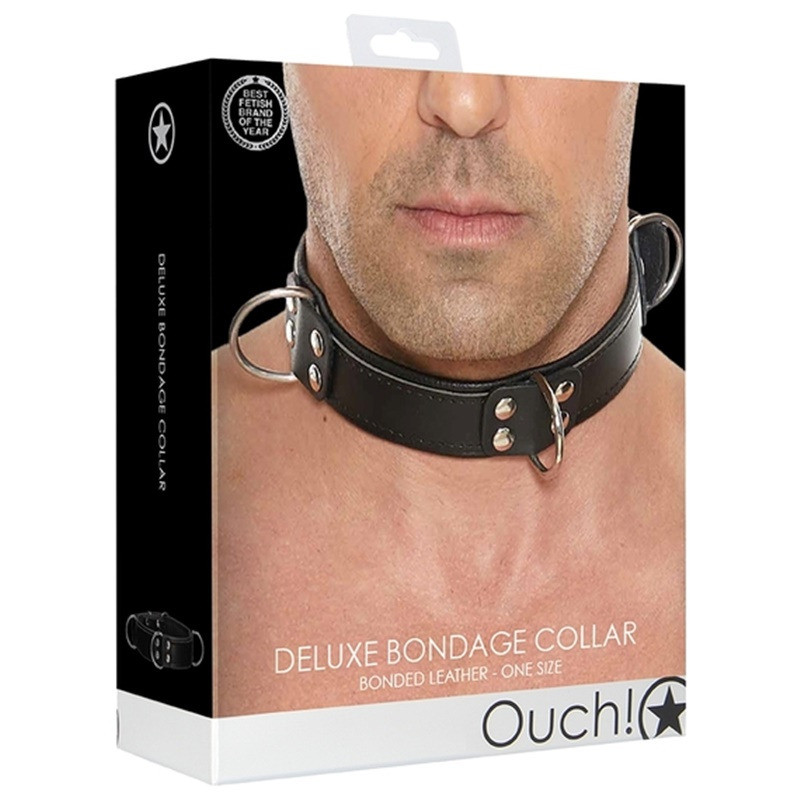Collier De Luxe Bondage Noir