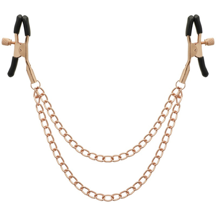 Pinzas Pezones con Cadena Premium