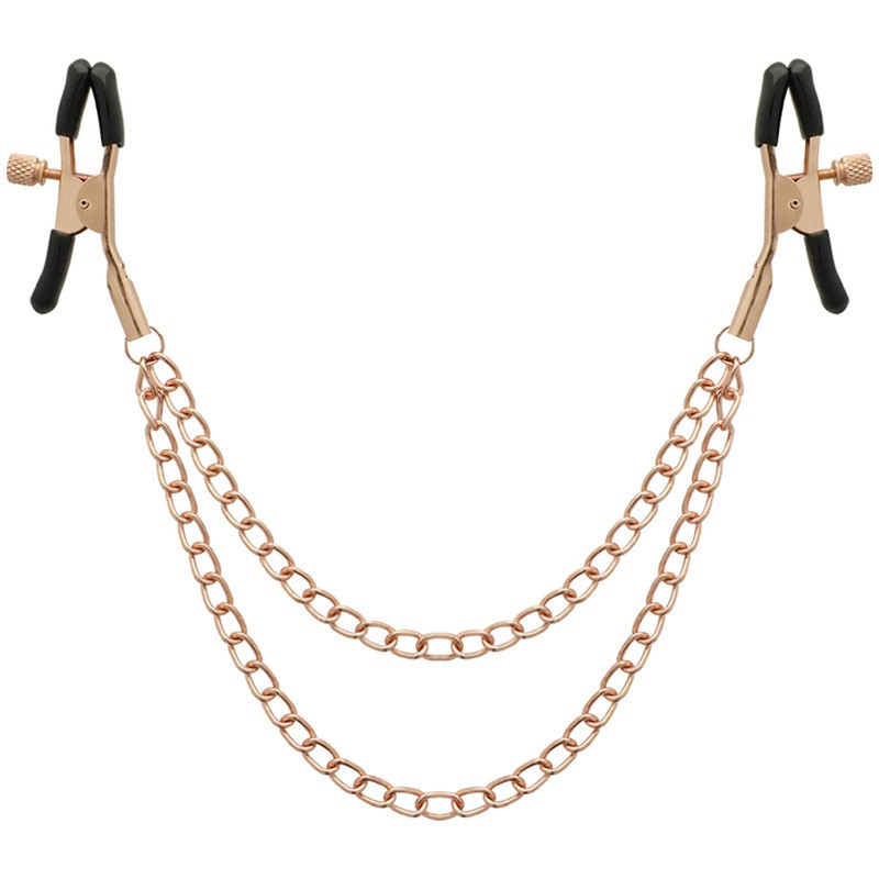 Pinzas Pezones con Cadena Premium