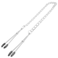 Pince à Tétons Réglables Argent