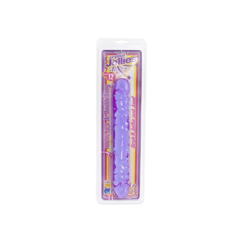 Pénis Double 30 cm Jelly Violet