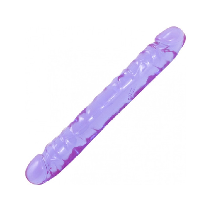 Pénis Double 30 cm Jelly Violet