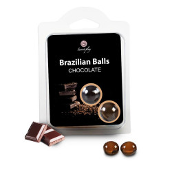 Set 2 Brazilian Balls Arôme Chocolat