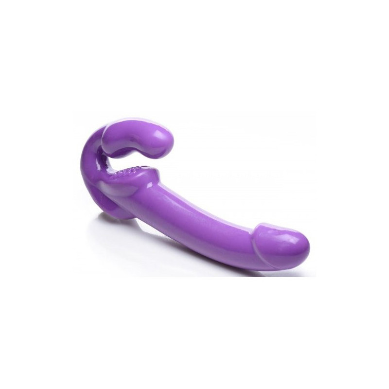 Harnais Double Vibration Revolver Thick Lilas