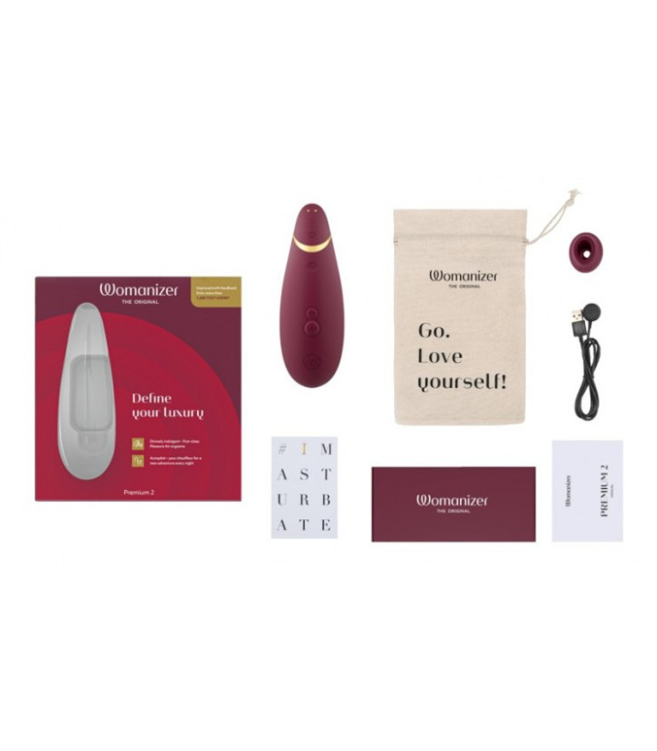 Womanizer Premium 2 Burdeos