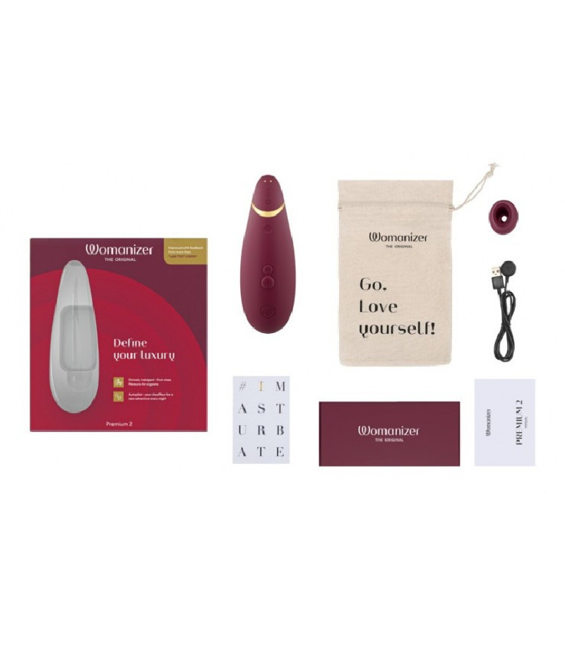 Womanizer Premium 2 Burdeos
