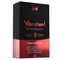 Vibromasseur Liquide Fraise 15 ml