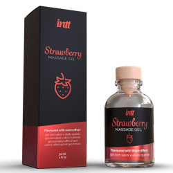 Gel de Massage à la Fraise 30 ml
