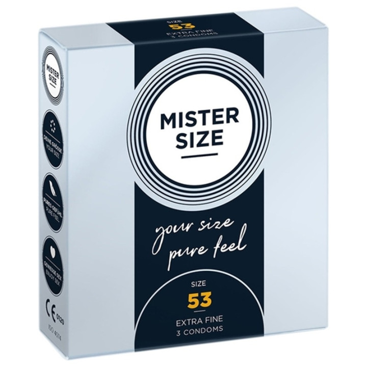 Mister Size 53 mm 3 Uts