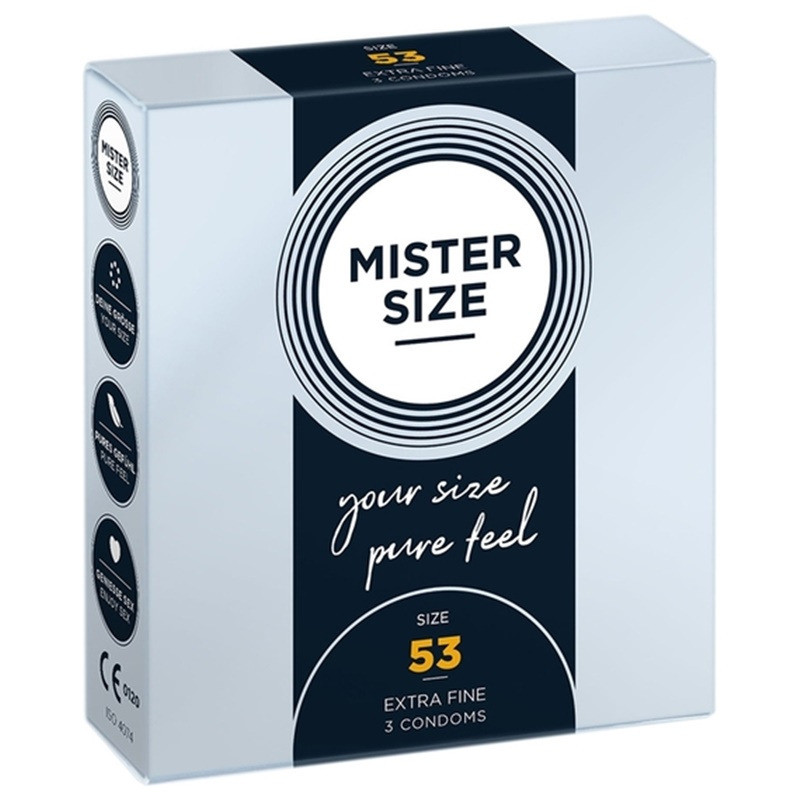 Mister Size 53 mm 3 Uts