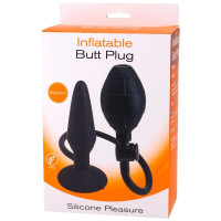 Butt Plug Gonflable M Noir