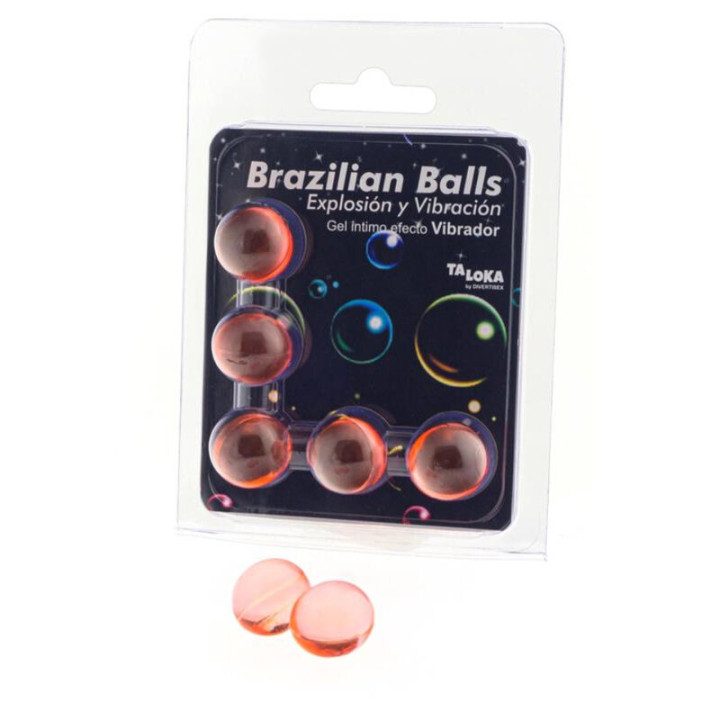 Set 5 Brazilian Balls Explosion et Effet Vibration